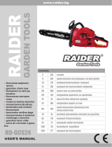 Raider Garden Tools RD-GCS24 Manual de utilizare