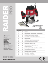 RAIDER Pro RDP-ER13 Manual de utilizare