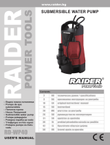 Raider Garden Tools RD-WP40 Manual de utilizare