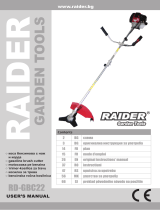 Raider Garden Tools RD-GBC22 Manual de utilizare