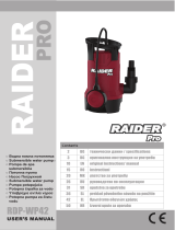 RAIDER Pro RDP-WP42 Manual de utilizare