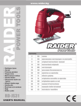 Raider Power Tools RD-JS31 Manual de utilizare