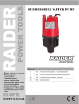 Raider Garden Tools RD-WP19 Manual de utilizare