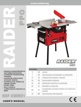 RAIDER Pro RDP-CWM01 Manual de utilizare