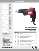 Raider Power Tools RD-ES46 Manual de utilizare