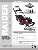 Raider Garden Tools RD-GLM05W Manual de utilizare