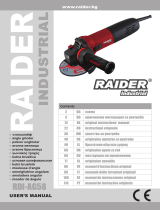 Raider Industrial RDI-AG58 Manual de utilizare