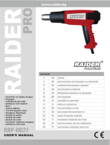 RAIDER Pro RDP-HG21 Manual de utilizare