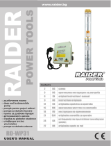 Raider Garden Tools RD-WP31 Manual de utilizare