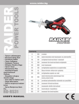 Raider Power Tools RD-RS31 Manual de utilizare