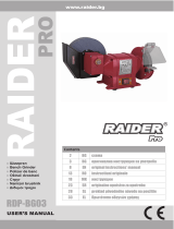 RAIDER Pro RDP-BG03 Manual de utilizare