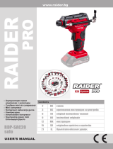 RAIDER Pro RDP-SAC20 Manual de utilizare