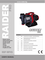 RAIDER Pro RDP-WP45 Manual de utilizare