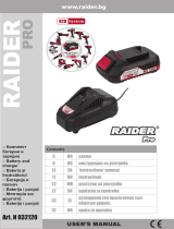 RAIDER Pro R20 Manual de utilizare