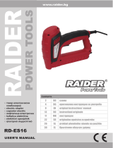 Raider Power ToolsElectric Stapler RD-ES16 staples 8-16x11.3x0.75mm