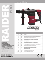 RAIDER Pro RDP-HD56 Manual de utilizare