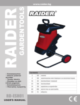 Raider Garden Tools RD-ESH01 Manual de utilizare