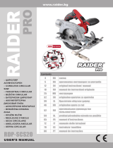 RAIDER Pro RDP-SCS20 Manual de utilizare