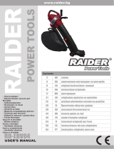 Raider Garden Tools RD-EBV04 Manual de utilizare