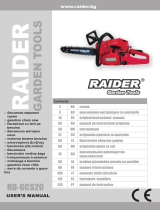 Raider Garden Tools RD-GCS20 Manual de utilizare