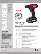 RAIDER Pro RDP-SPCD20 Manual de utilizare