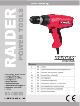 Raider Power Tools RD-CDD03 Manual de utilizare