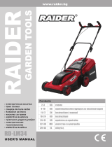 Raider Garden Tools RD-LM34 Manual de utilizare