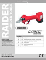 Raider Garden Tools RD-PSH02 Manual de utilizare