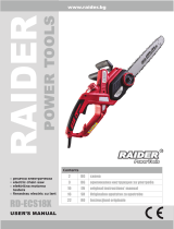 Raider Garden Tools RD-ECS18X Manual de utilizare