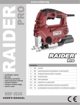 RAIDER Pro Jig Saw 800W 100mm variable speed Manual de utilizare