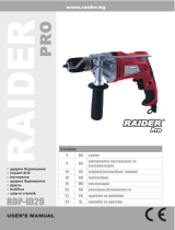 RAIDER Pro RDP-ID29 Manual de utilizare