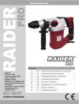 RAIDER Pro RDP-HD39 Manual de utilizare