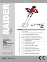 RAIDER Pro RDP-HM09 Manual de utilizare