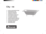 RAVAK City bathtub Ghid de instalare