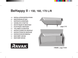 RAVAK BeHappy II bathtub Ghid de instalare