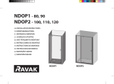 RAVAK Nexty NDOP1 shower door Ghid de instalare
