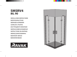 RAVAK SmartLine SMSRV4 shower enclosure Ghid de instalare