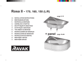 RAVAK Rosa II bathtub Ghid de instalare