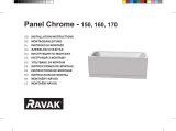 RAVAK Chrome bathtub Ghid de instalare