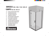 RAVAK SmartLine SMPS fixed wall Ghid de instalare