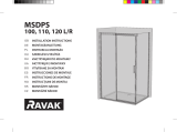 RAVAK MSDPS shower door Ghid de instalare