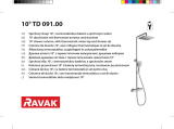 RAVAK Termo 10° shower pillar Ghid de instalare