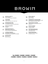 BROWIN 810501 Manual de utilizare