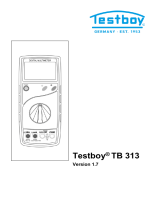 TESTBOY 313 Manual de utilizare
