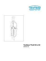 TESTBOY Profi III LCD Manual de utilizare