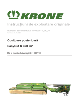 Krone BA EasyCut R 320 CV Instrucțiuni de utilizare