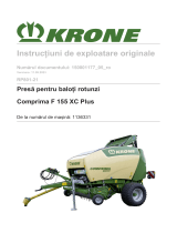 Krone BA Comprima F 155 XC Plus (RP801-21) Instrucțiuni de utilizare