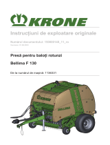 Krone BA Bellima F 130 Instrucțiuni de utilizare
