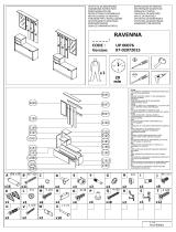 BUT Vestiaire RAVENNA Imitation chêne Instrucțiuni de utilizare