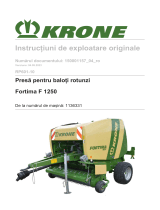 Krone BA Fortima F 1250 (RP601-10) Instrucțiuni de utilizare